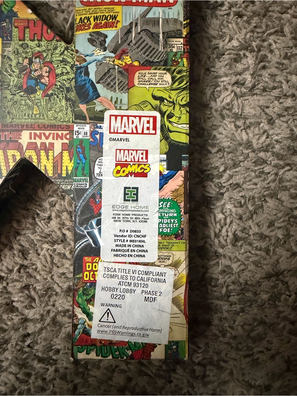 Marvel Comic Letter K - Picture 3 of 3